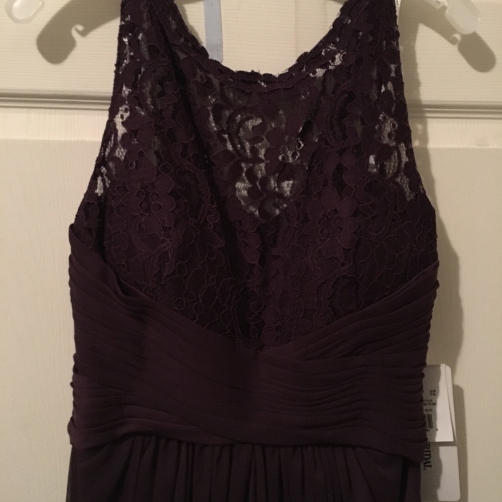 Long evening gown or bridesmaid dress